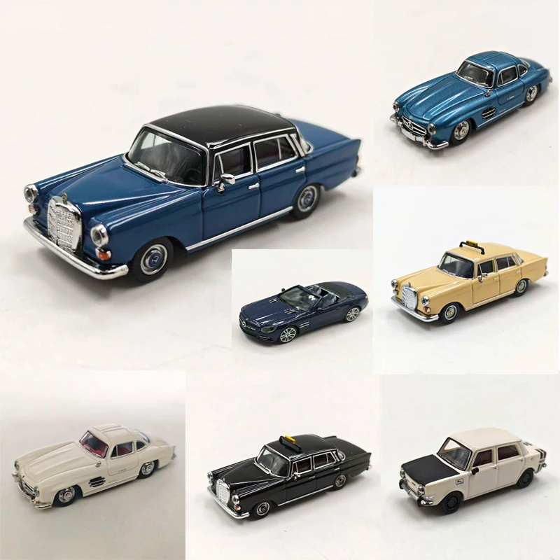 

HERPA масштаб 1/87 SIMCA RALLYE II&SL KLASSE/W110 200/300SL пластиковая модель автомобиля статическая коллекция украшенные праздничные подарки игрушки