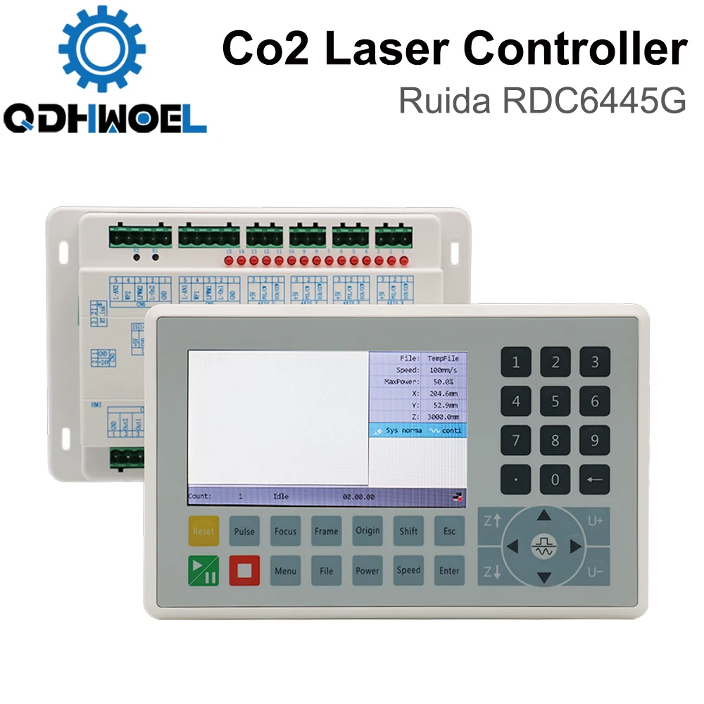 

Ruida Laser Controller RDC6445S for CO2 Laser Cutting CNC Machine Control Card System Upgrade RDC6442 RDC6445G