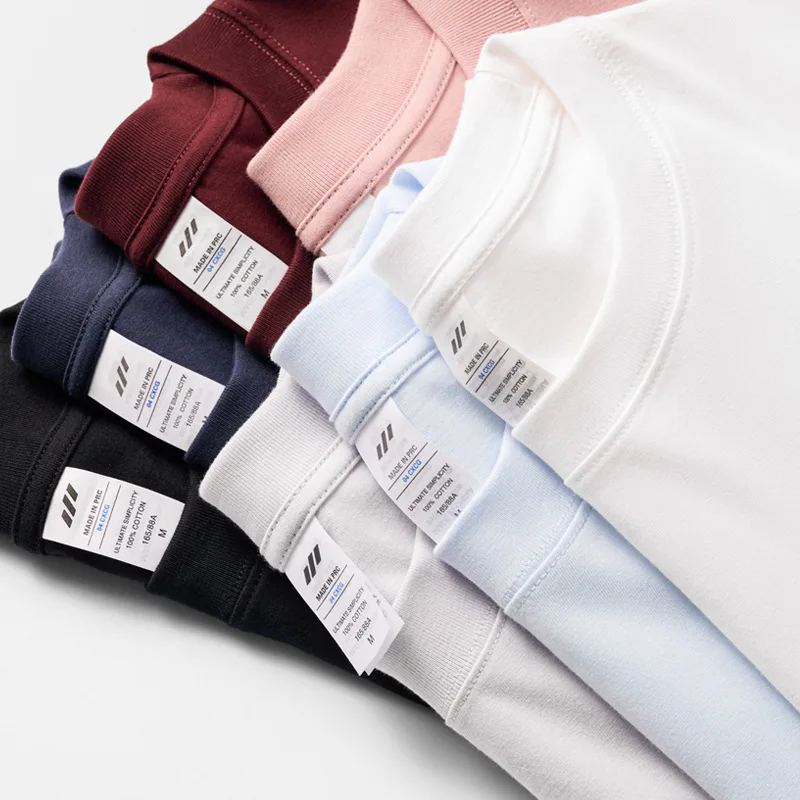 Knitted Autumn New Cotton Long-sleeved T-shirt Round Neck Top Clothes White Bottoming