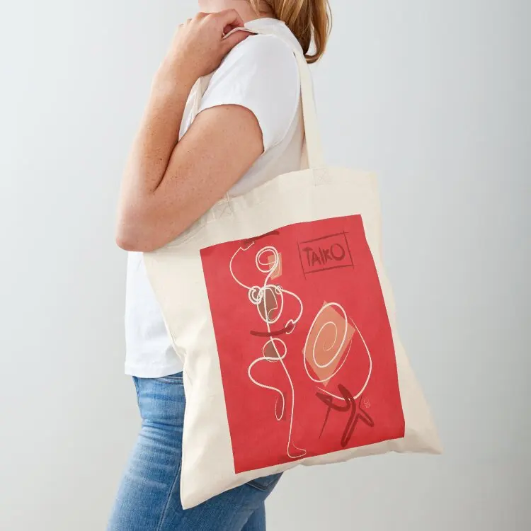 Modern Taiko Tote Bag Big bag women large size bags Beach bag