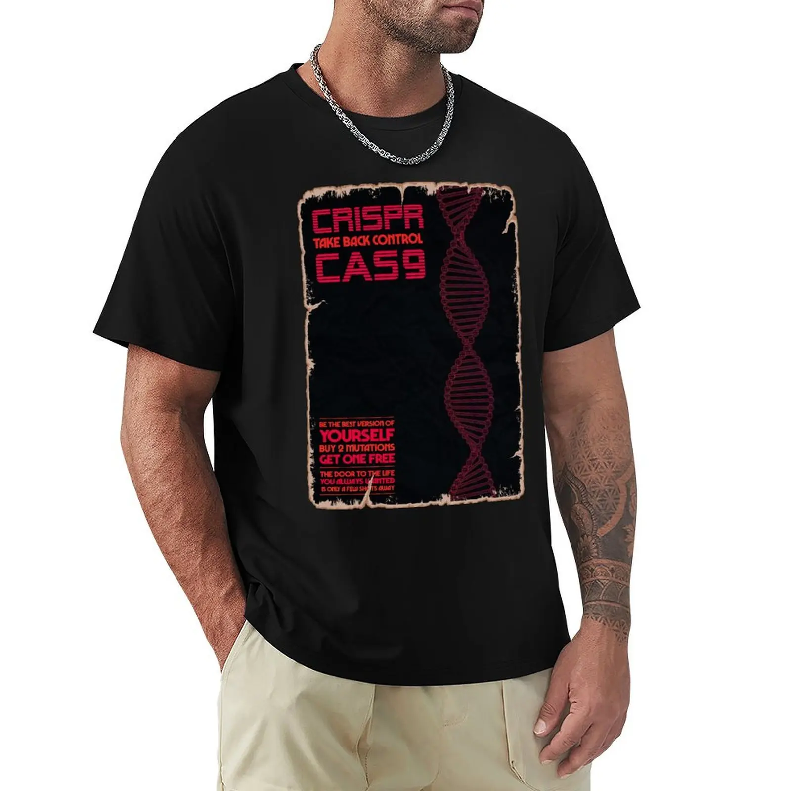

Crispr-Cas9 vintage Ad T-Shirt new edition Funny t-shirts sweat shirts, men