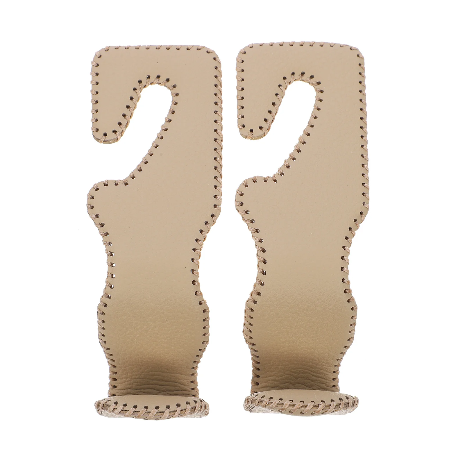 2 قطعة شماعات مسند الرأس الخلفي للسيارة والفولاذ المقاوم للصدأ لتعليق البقالة والمظلات وحقائب اليد وشماعات مسند الرأس الخلفي للسيارة #3