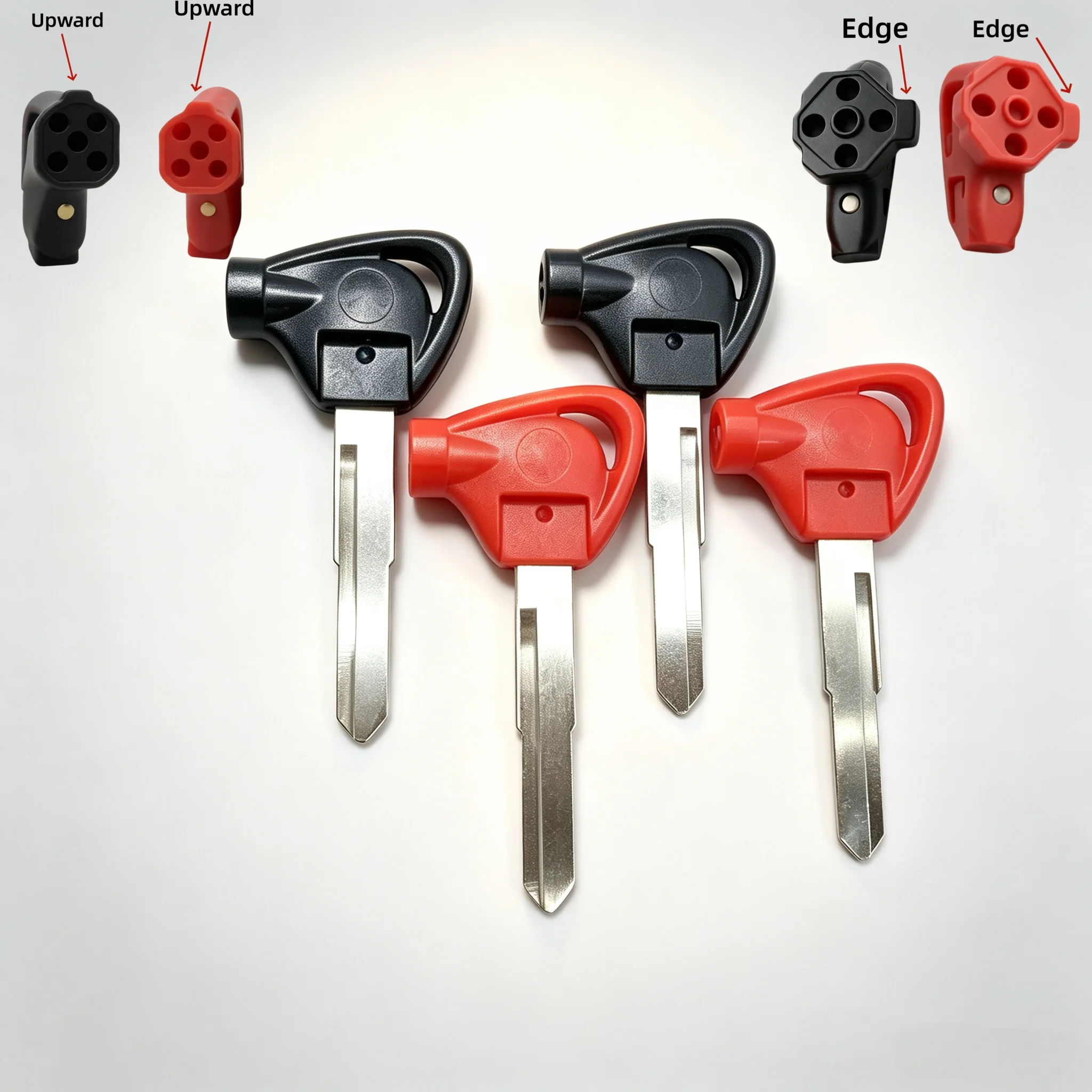 For Yamaha VOX BWS 4V BWS125 VOX50 GTR125 JOG EVO SMAX Motorcycle Uncut Blank Replacement Key With Magnet Anti‑theft Function