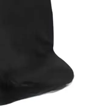 Electric Wheelchair Cover Waterproof 420D Oxford With Zipper And Drawstring Dustproof Rainproof Outdoor Protection Black