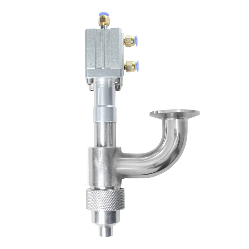 304 Stainless Steel Anti-Drip Filling Valve | Air-Blown Anti-Wire Drawing Valve for Paste Filling, Discharge Port
