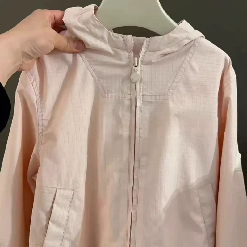 Pre-sale(ship April) 2025 BP Spring Pink Jackets Girl Coats Toddler Girls Clothes Birthday Coat Hooded Sunscreen Jacket Kid Coat