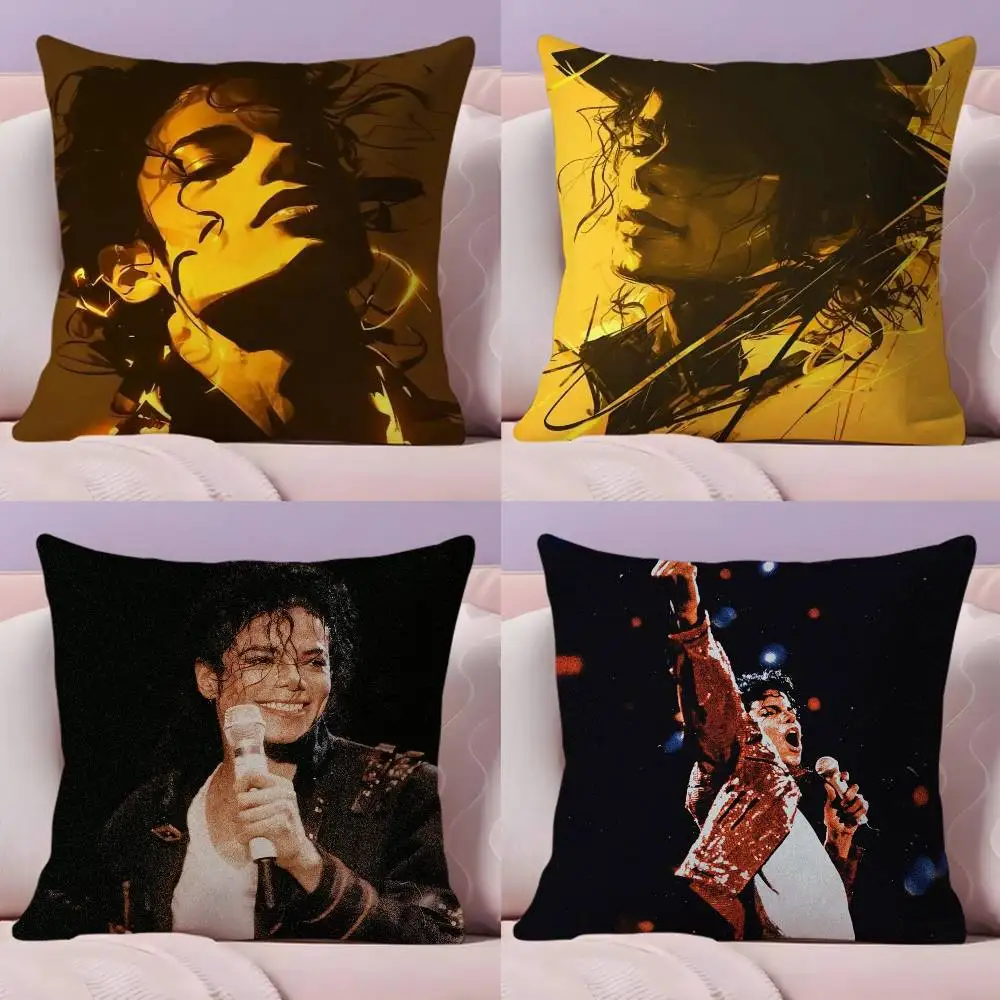 

Classic Singer M-Michael Jackson Pillow Case Pillowcase Ultra Soft Skin Friendly Fabric Cloud Like Comfort & Concealed Zipper