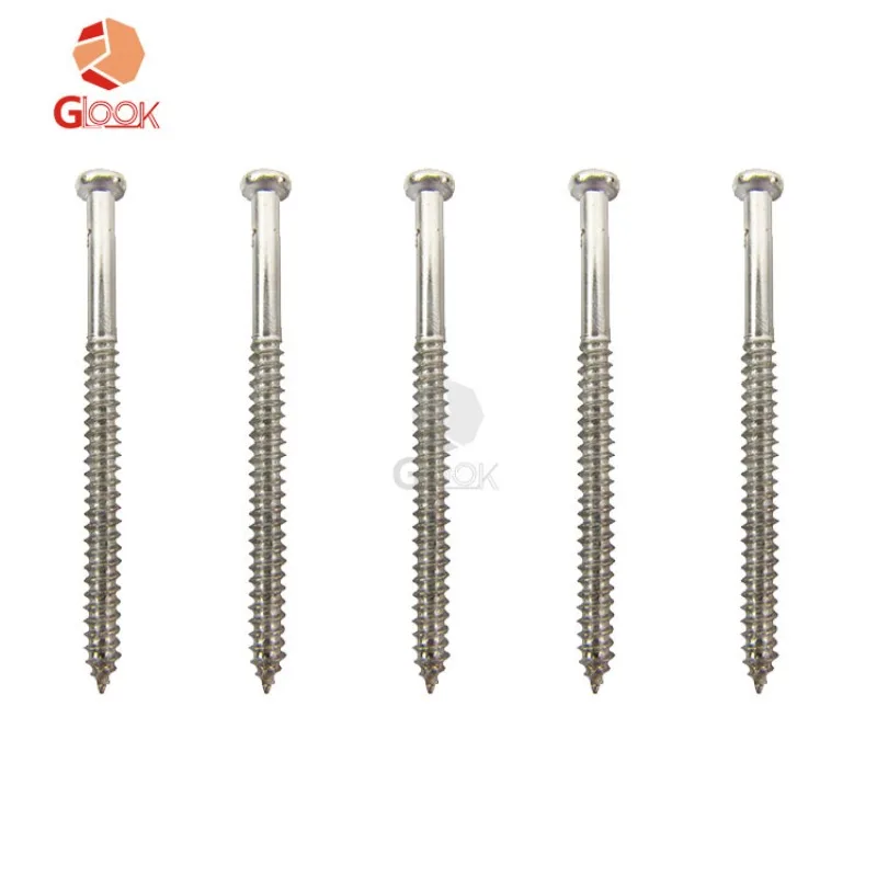

Electric Guitar Pickup Screws Mushroom Head Screws 2.6*37-Silver (Pack of 10) Accessories Wholesale