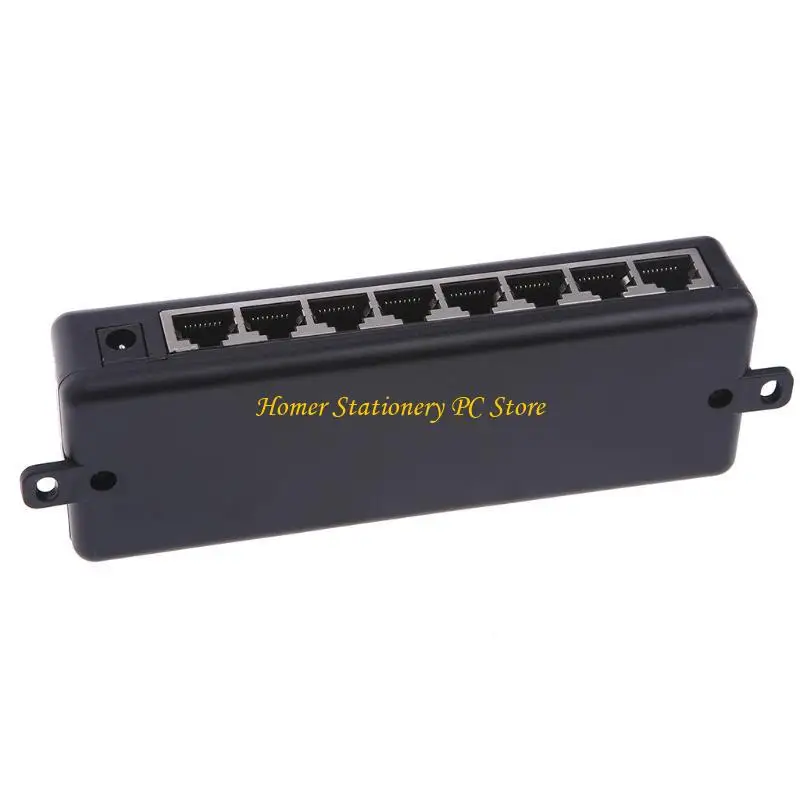 

Y5LA Многофункциональный сетевой инжектор, 8 портов, инжектор питания через Ethernet, 12