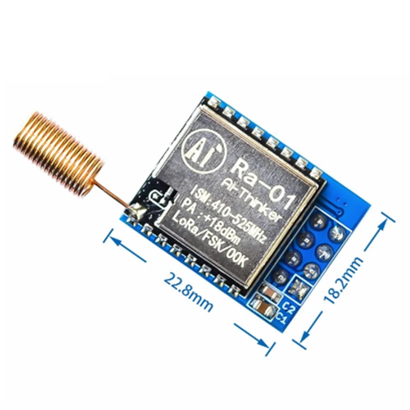 ワイヤレススペクトラム拡散伝送モジュール,Ra-01 lora sx1278 433m,最も離れた10km