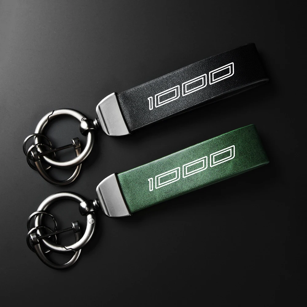 

For KAWASAKI Z1000R Z1000SX Z1000 Z 1000 1000R 1000SX Holder Carbon Leather Keyring Motorcycle High-Grade leather Keychain Logo
