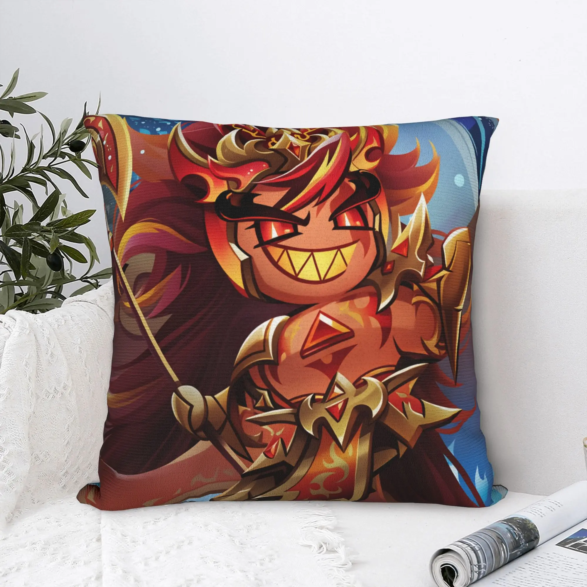 Burning Spice Cookie Pillow Case  Design Pillow Cover Morden Cushion Cover For Living Room Sofa