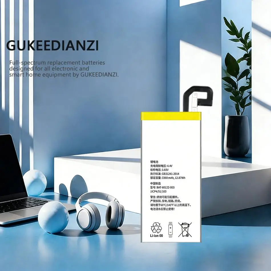 

Аккумулятор для мобильного телефона Blackberry Priv с высокой емкостью 3360 мАч, длительное время работы, модель BAT-60122-003