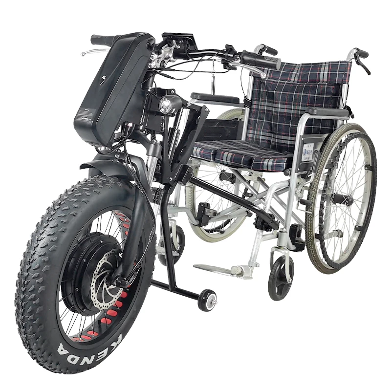 Coofull Ary Medical AY-DJ20inch 48V 1200W Electric Handbike Removable Battery Wheelchair Power Assist Attachment 35-50Km/h