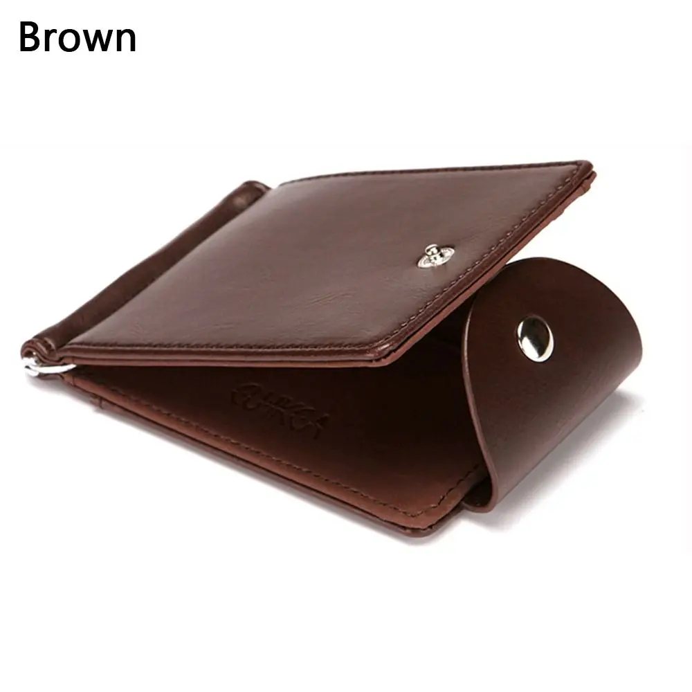 

Модный многофункциональный мужской кошелек с застежкой, короткие кошельки, держатель для карт, сумка для монет