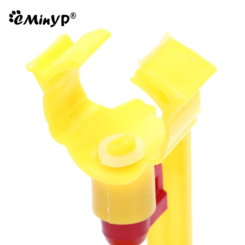 10pcs Ball Valve Chicken Hanging Drinking Cup Fully Automatic Bird Quail Poultry Drinking Fountains Farm Water Feeding Supplies