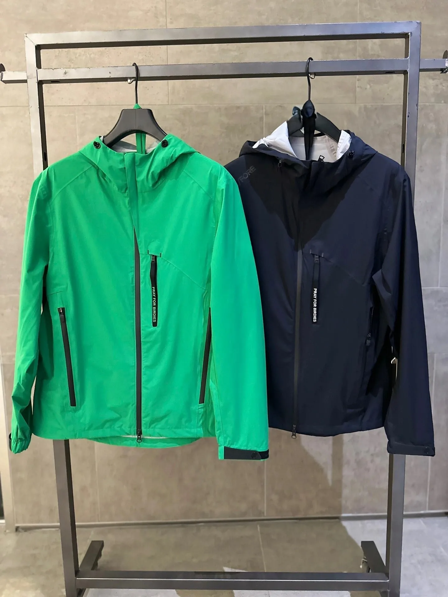 

Men's Windproof Golf Jacket Breathable Casual Versatile Lightweight Outerwear