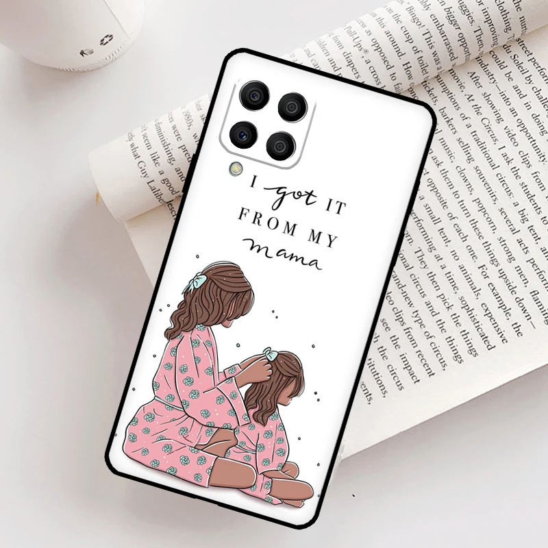 أمي ابنة فتاة ابن أبي القضية لسامسونج غالاكسي M52 M06 M16 M36 M56 M33 M15 M55 M31 M13 M12 M14 M53 M32 M35 M34 M54