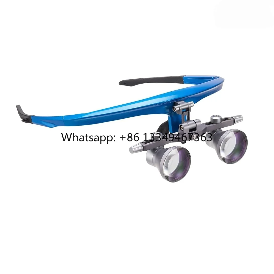 

Dental Magnifying Glass Conforms to Ergonomic Design, Lightweight Frame, Easy to Wear, 2.5x 3.5x