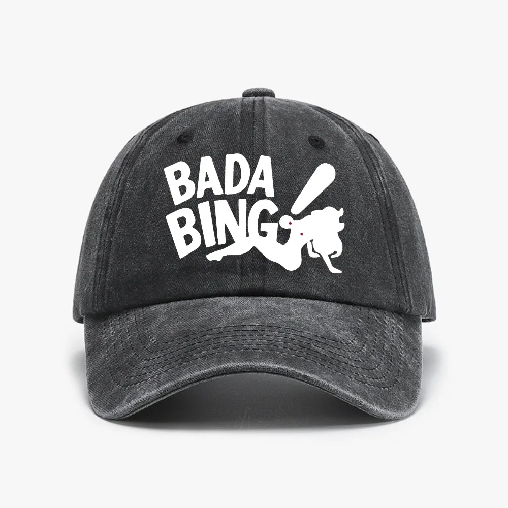 

Bada Bing Retro baseball cap men women Distressed Washed caps outdoor casual adjustable hats