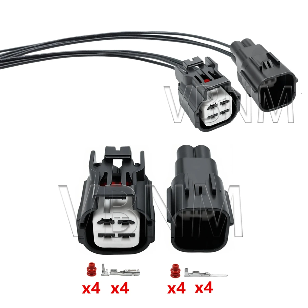 4 Pin 6189-7599 6189-7600 6189-7273 Automotive Electrical Socket Car Waterproof Connector Auto Male Female Socket