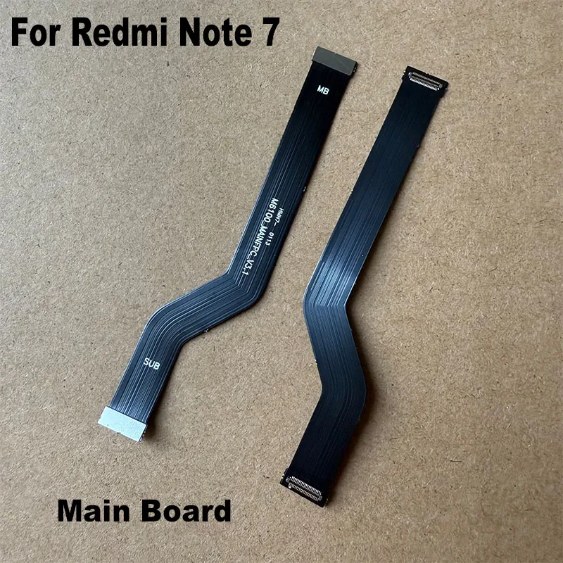 For Xiaomi Redmi Note 7 Pro USB Charging Dock Port Main Mother Mic Microphone Fast Connector Board Flex Cable Parts Replacement