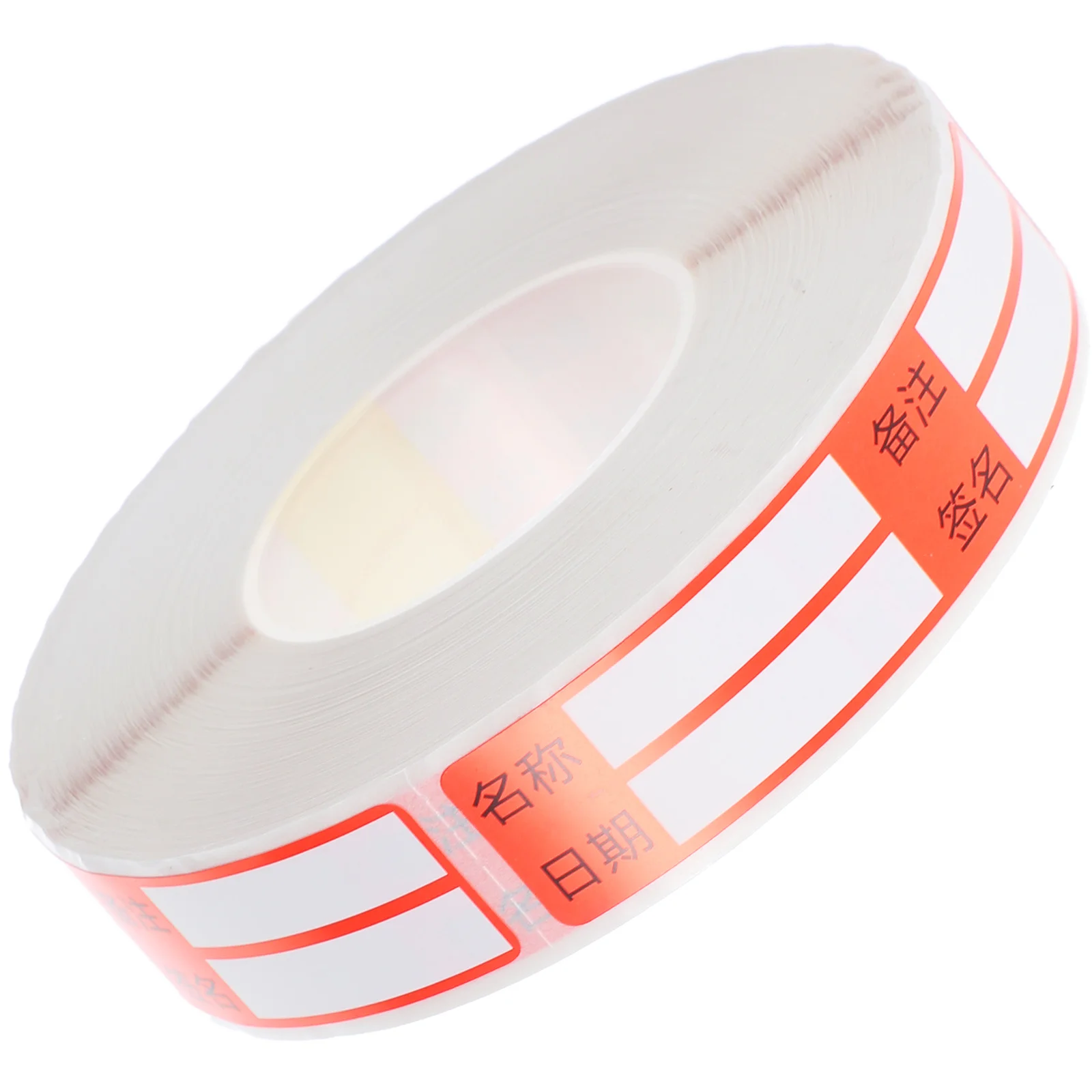 

1 Roll Writable Label Stickers Adhesive Paper Tags For Office Home Storage Organization Blank Medicine Reminder Labels Folder