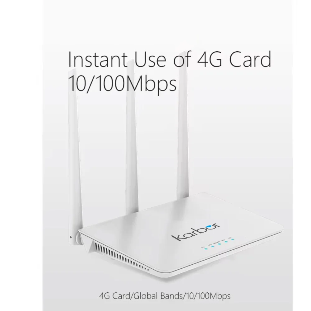 4G LTE 300Mbps Wireless Hotspot 4g Wifi Router Mesh  Router Use at Home Supports 2.4ghz Wifi 4g/5g Wifi Router All Sim
