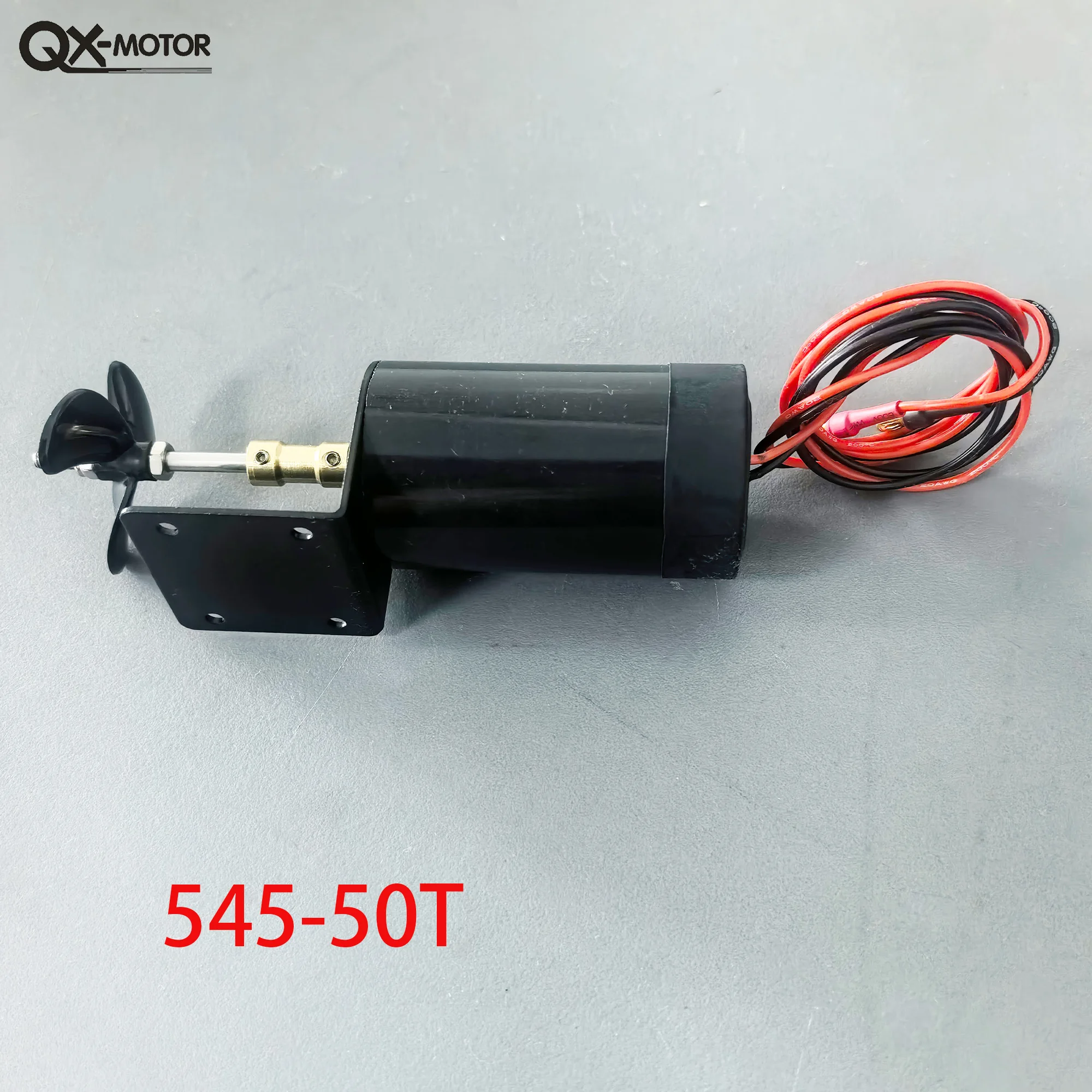 QX-MOTOR 545/50t motor de hélice subaquática sem escova para barco de pato controle remoto não tripulado Nesting Trawler rotação cw/ccw