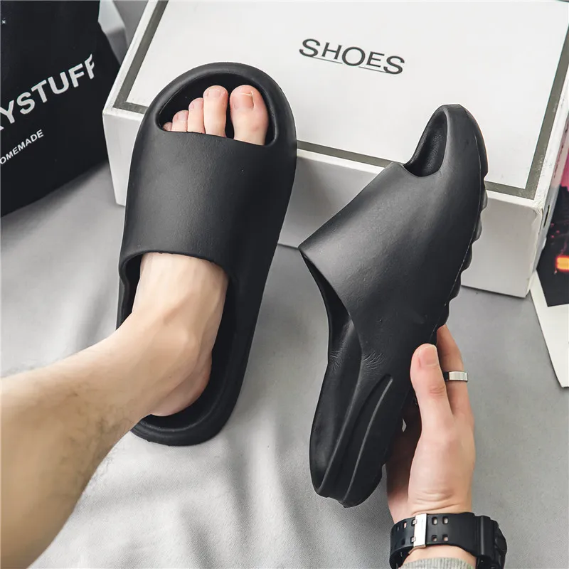 

Men'S Slippers New Large-Sized Fashionable Casual Men'S Sandals With Thick Soles Light Weight, Hiking Wading Men'S Flip-Flops