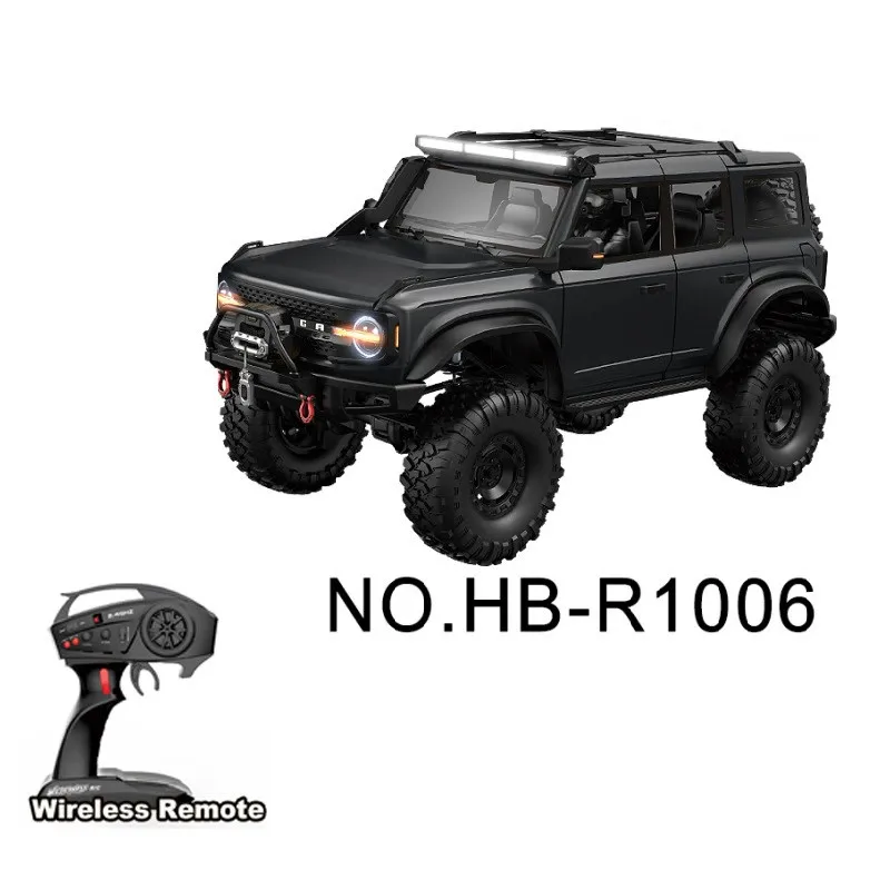 2.4G R1001-R1016 Remote Control Car Rc 1/10 Hb Climbing Rtr Vehicle Full Proportional Rock Crawler 4wd Off-Road Truck Toys Gifts