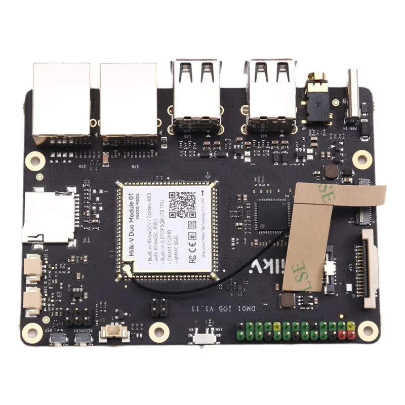 B04C-Milk V Duo Módulo 01 SG2000 Placa de avaliação central Duo S Função completa Placa de avaliação SG2000