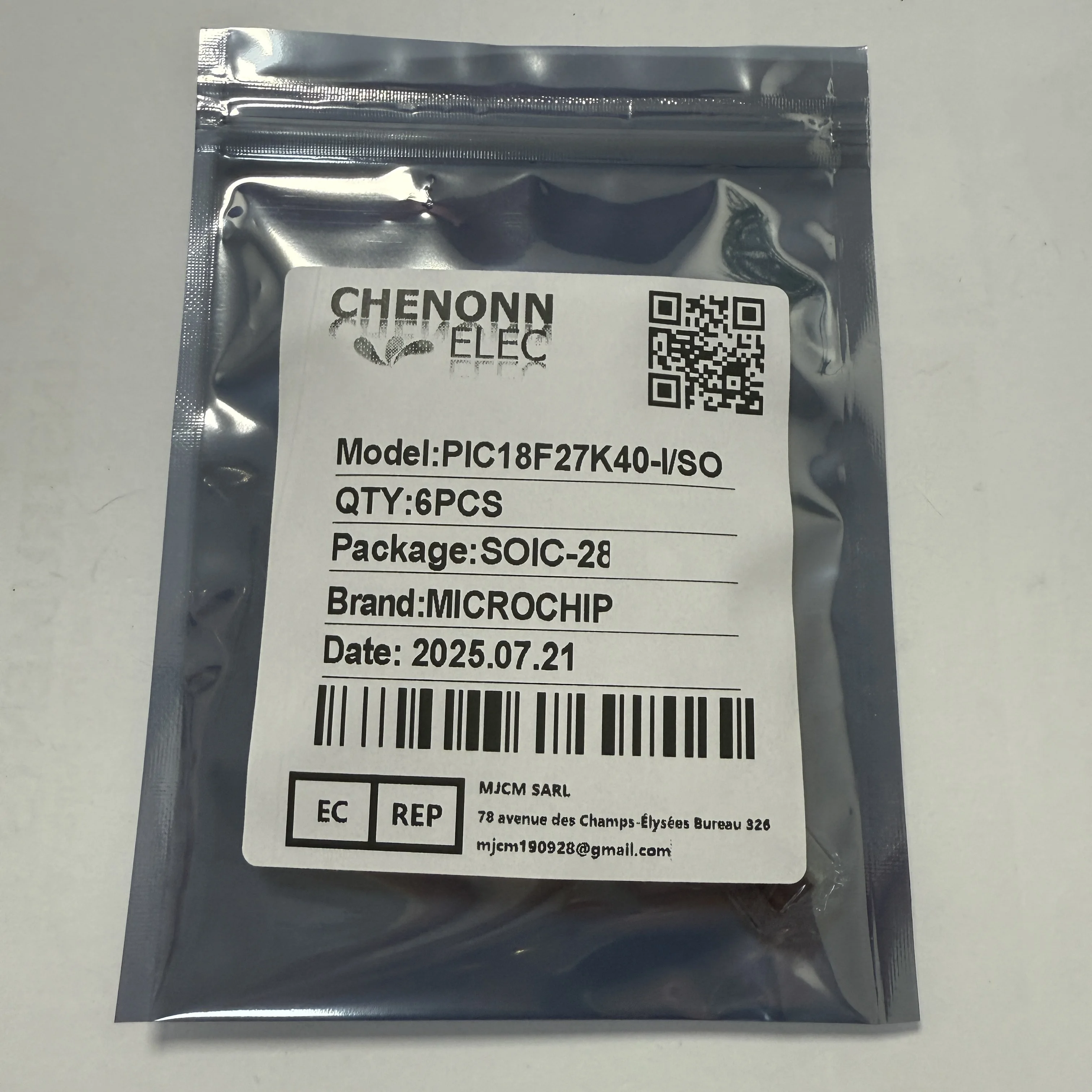 2 قطعة/الوحدة PIC18F27K40-I/SO (وحدات التحكم الدقيقة) #6