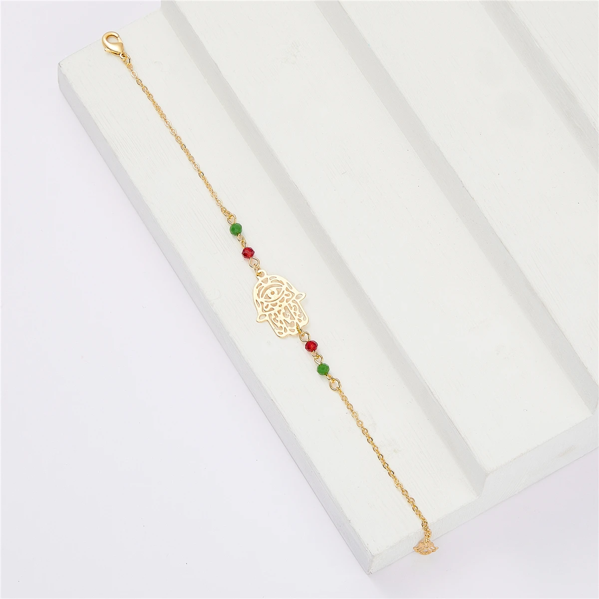 New Gold Plated Jewelry Set Rhinestone Hollow Out Necklace Earrings Bracelet Accessories Temperament Women\'s Metal Jewelry