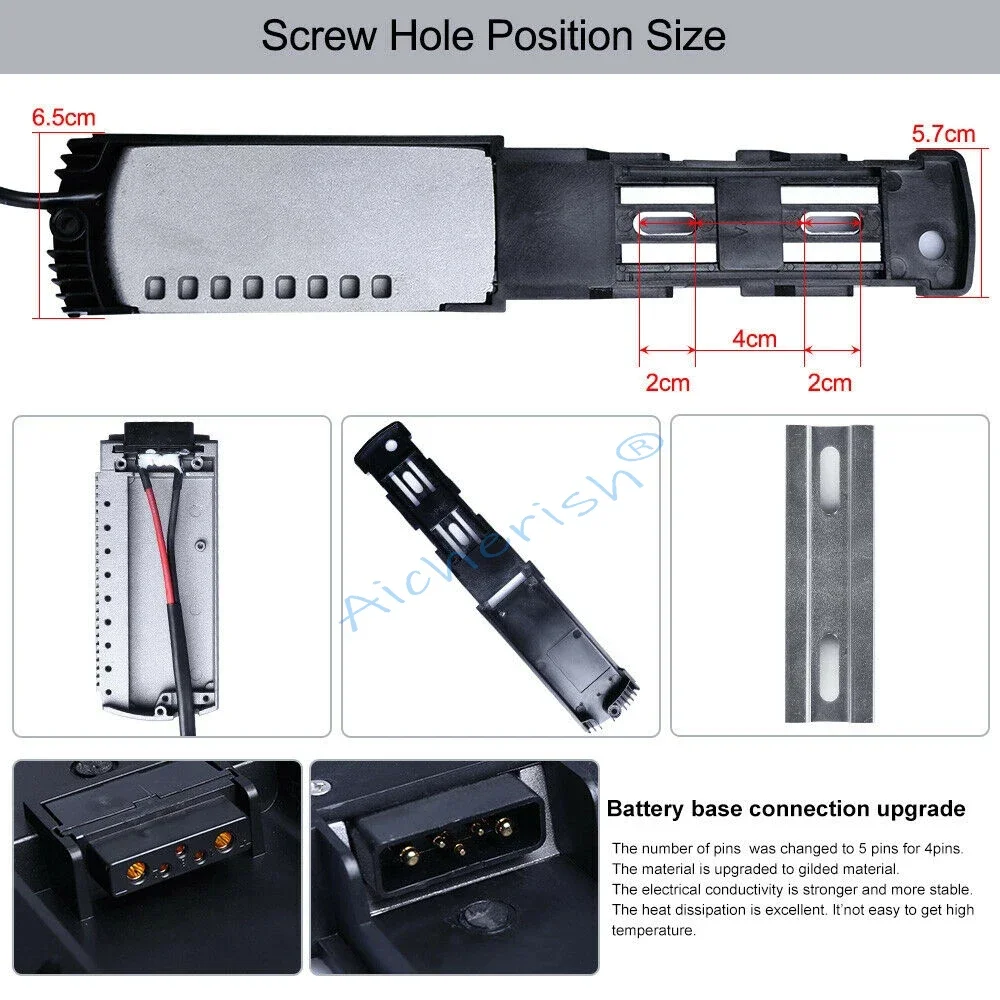 48V 20Ah Hailong Battery USB Lithium Battery Motor conversion kit, For kickscooter Electric bike Bicycle 350W 7500W 1000W 1500W