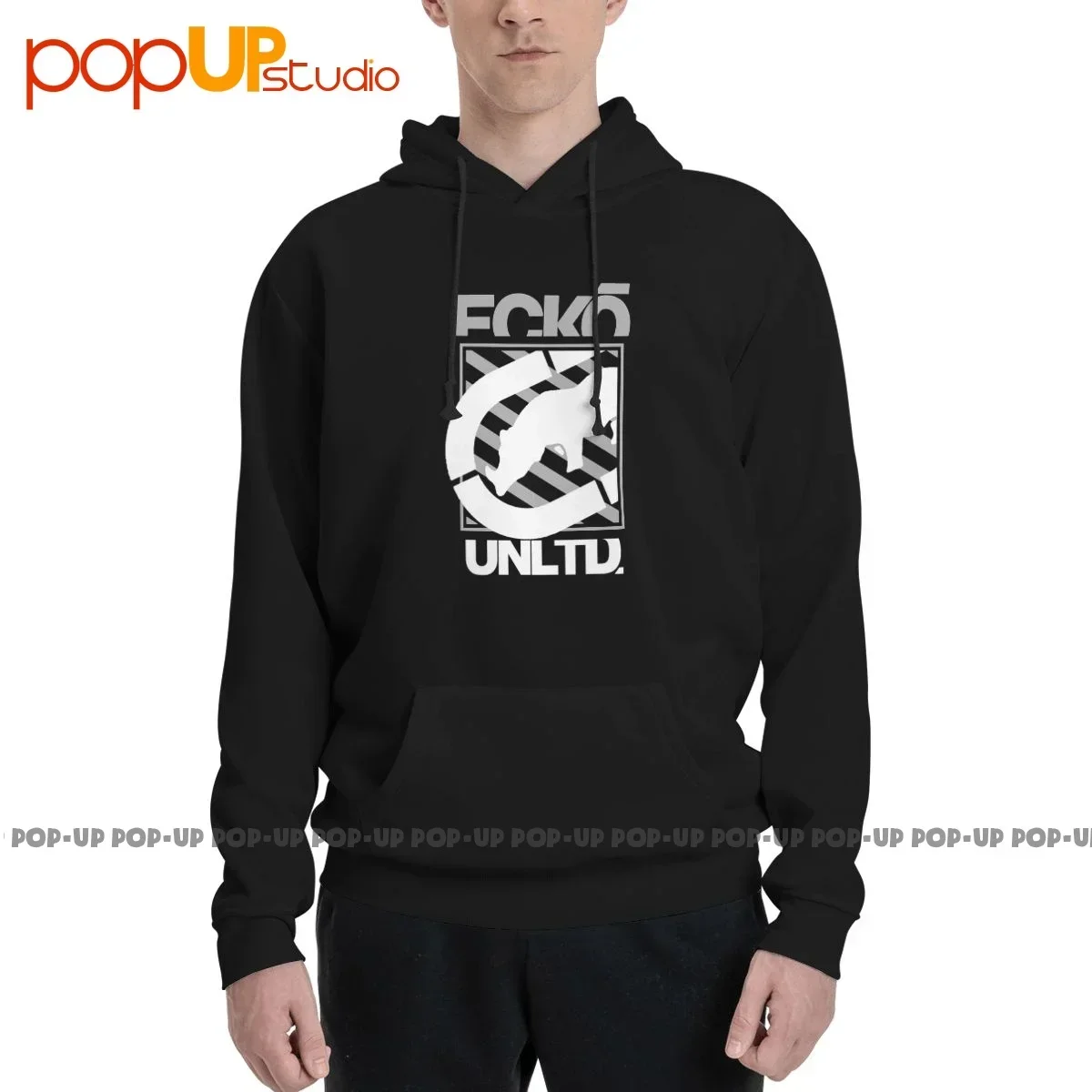 

Ecko_Unltd. Толстовка с капюшоном с логотипом Толстовки с капюшоном в стиле поп-ретро Хипстерская уличная одежда