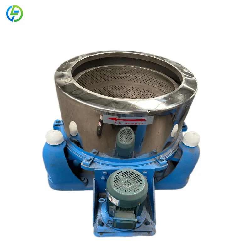 High Quality 80kg Flat Bottom Commercial Laundry Dehydrator Machine Industrial with Three-Legged Design Customized