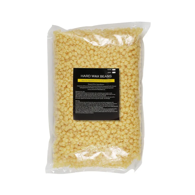 500 g/pak Wax Bonen Ontharingscrème Hot Film Pellet Verwijderen Bikini Gezicht Haar Benen Arm Ontharing Bean Unisex Ontharing