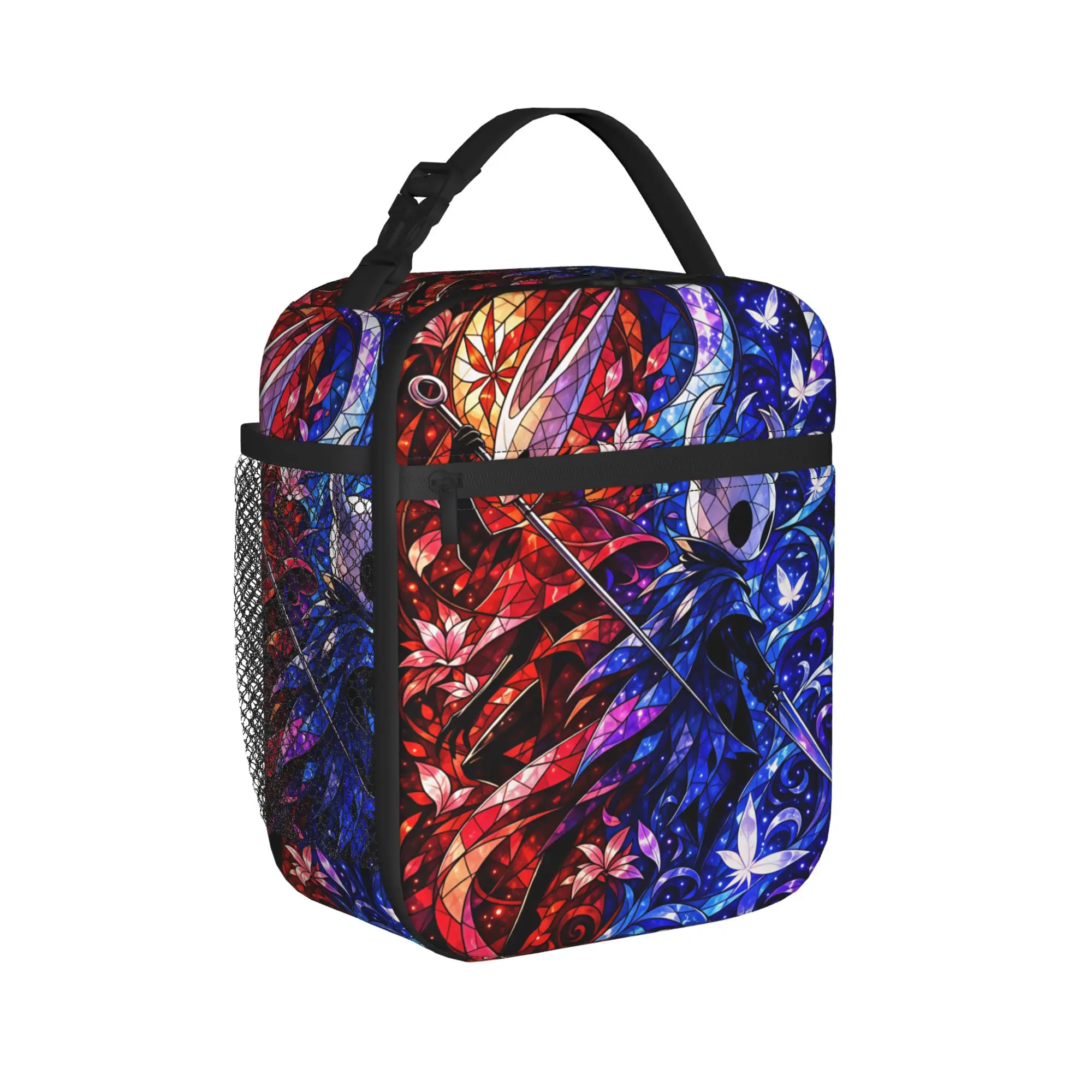 Hornet Hollow Knight Silksong  Lunch Bag Fashion School Lunch Box Print Portable Zipper Thermal Lunch Bags
