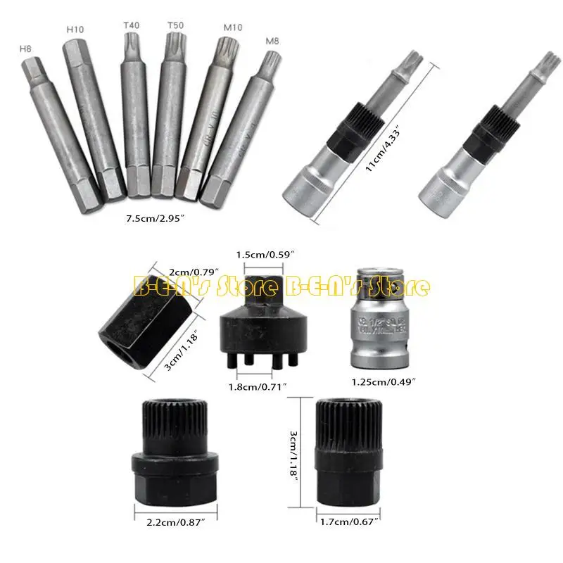 أداة خدمة بكرة المولد Y1AD مع تركيب صندوق Storgae