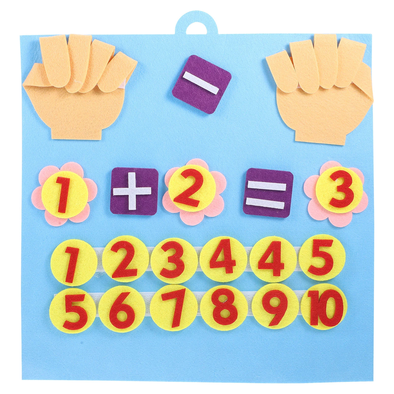 

Nonwoven Finger Arithmetic Exercises Teaching Aid Kids Toys Felt Board Number Non-woven Toddler