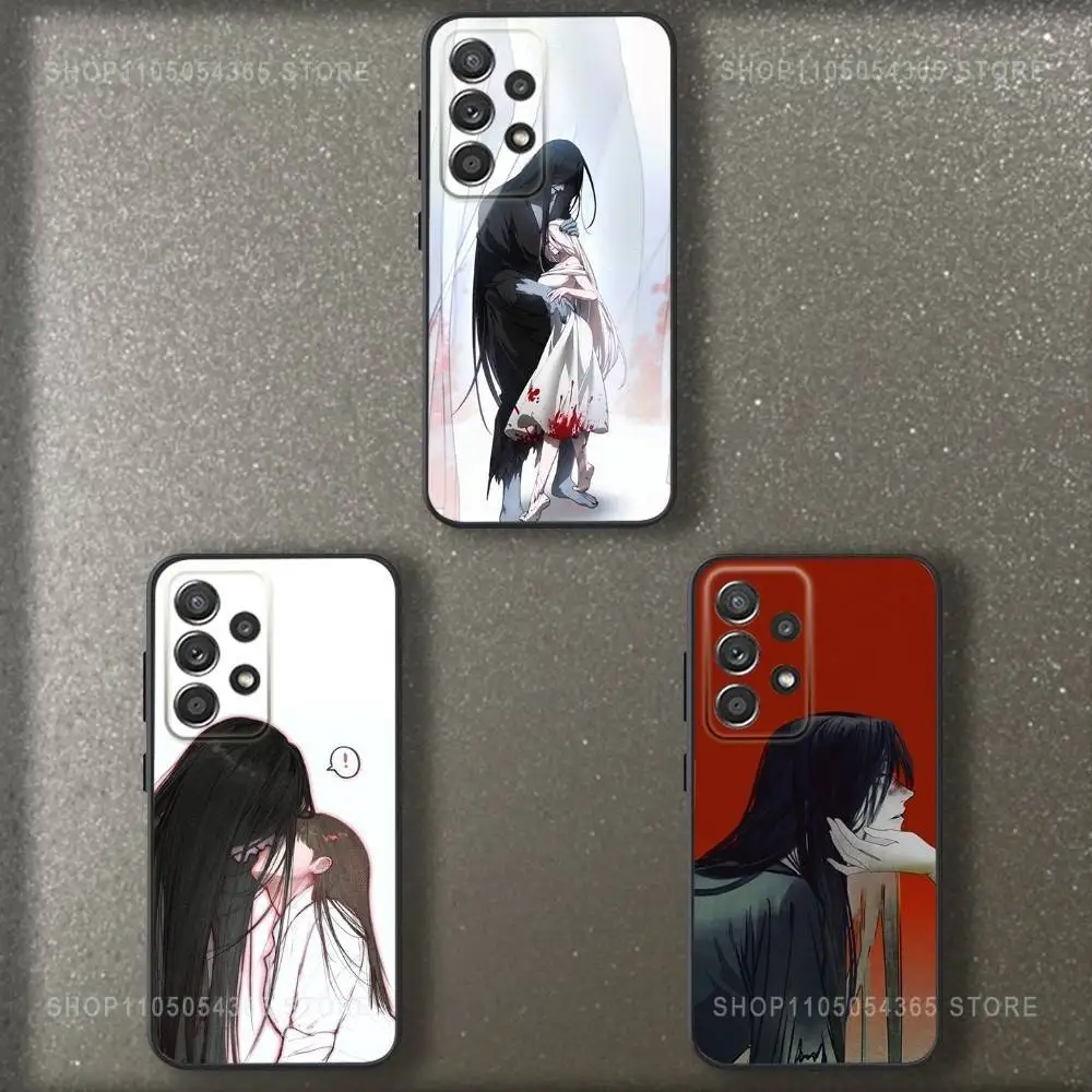 حافظة هاتف Homicipher Game Mr C-Crawlings لهاتف سامسونج S 25,24,23,22,30,21,10,9,Ultra,Plus,Lite,FE,4,5G حافظة سوداء ناعمة