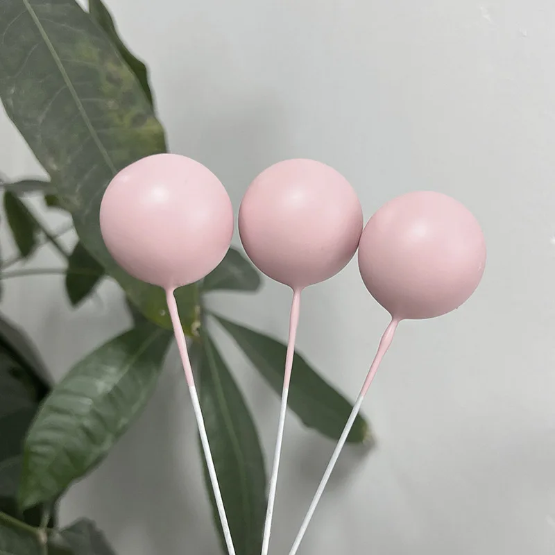 Luftballons Bär Kuchen Topper Erröten Rosa Kugeln Weiße Wolke Bär Halten Luftballons Kuchen Dekoration für Geburtstag Baby Dusche Dekor – Detail 12