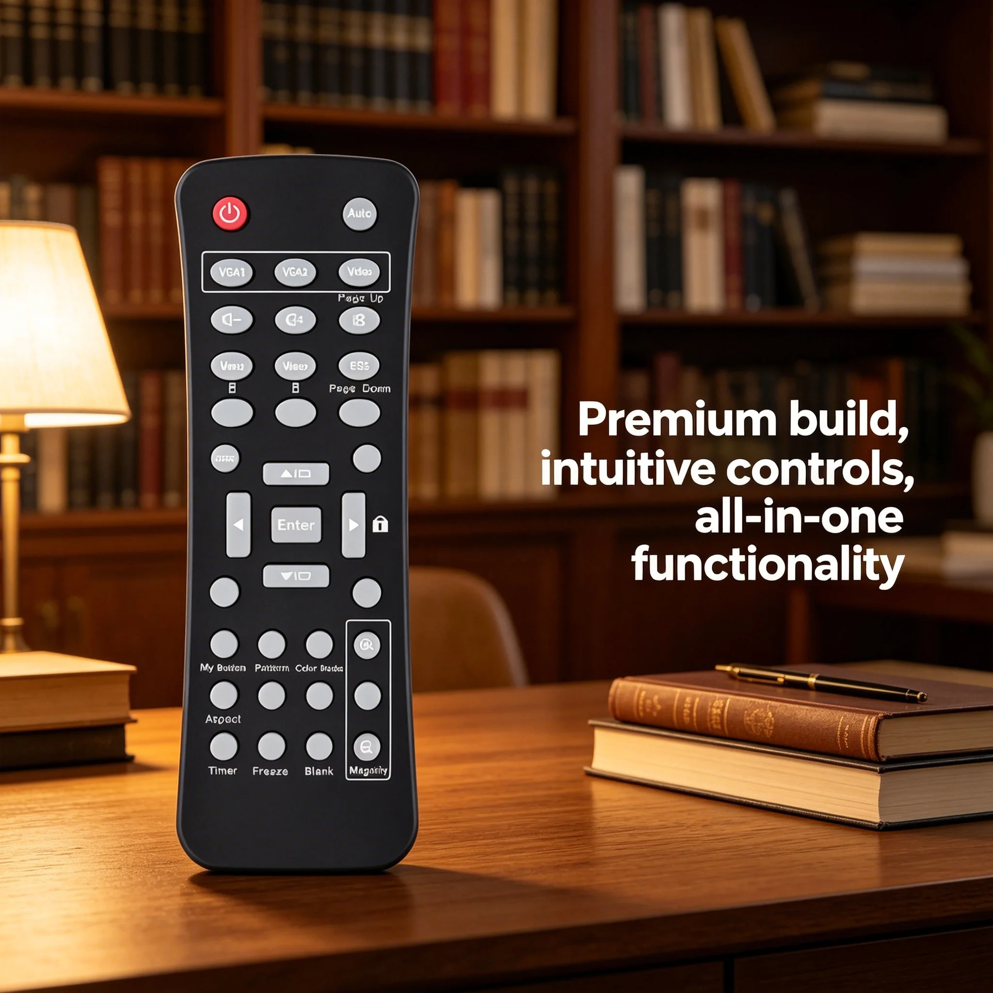 Control remoto para proyector ViewSonic PJD5113, compatible con controlador IR para proyectores PJD5155 PJD5255 PJD5355