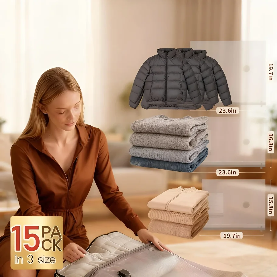 Bezprzewodowy zestaw do kompre – Compression Bag Vacuum recenzja i cena
