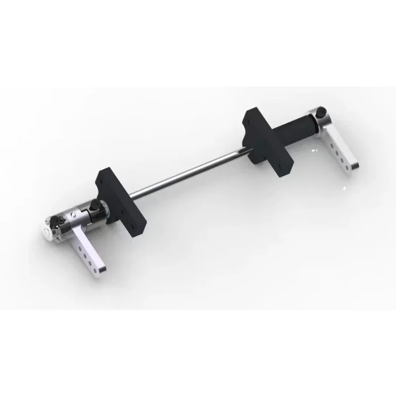 Direct-Fit Sway Bar Kit for CROSSRC EMO X6 / XL3 / NT 1/8 RC Crawler Disconnectable Anti-Roll Bar D-Shaft Polished Upgrade Part