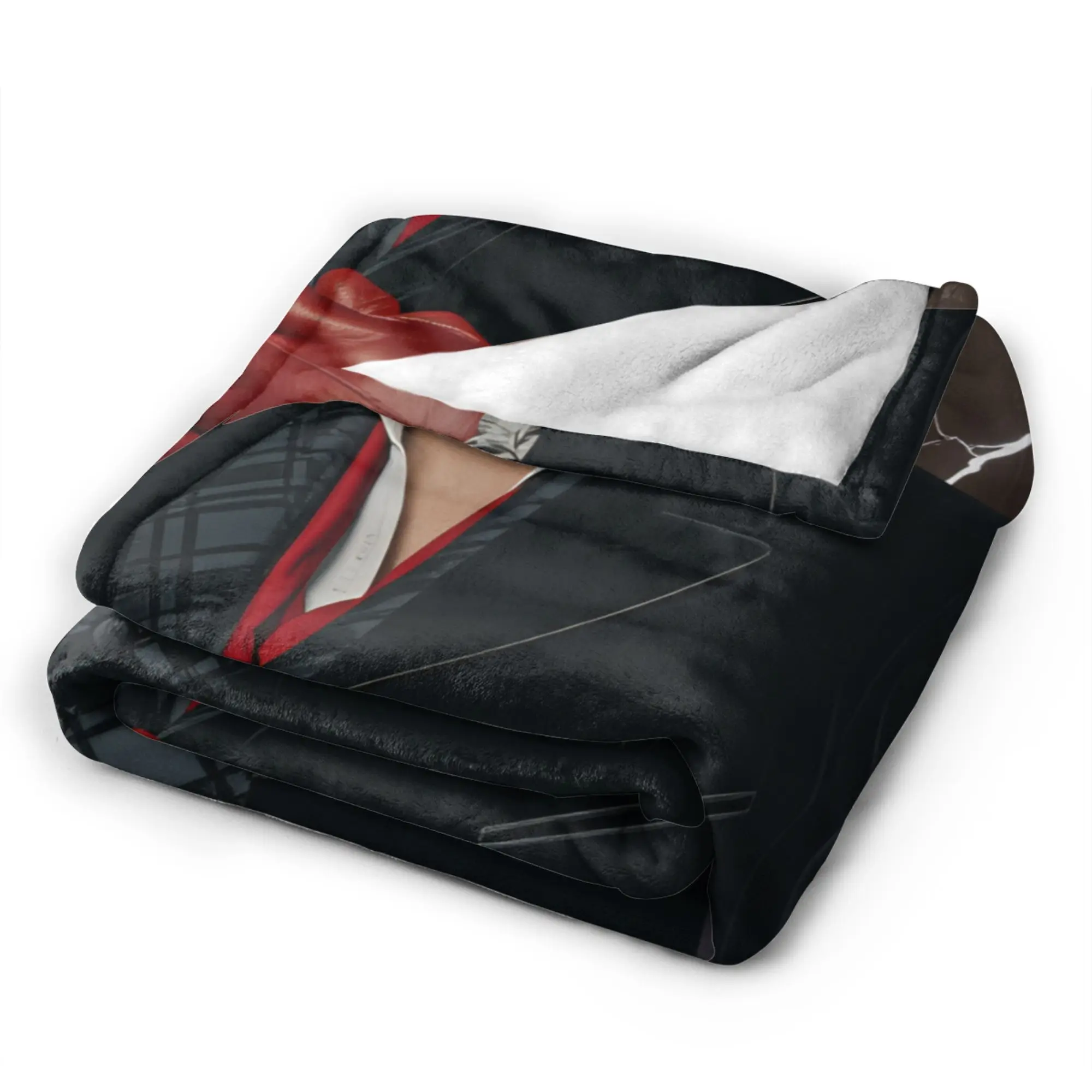 فرانكنشتاين فيلم 2025 الفانيلا بطانية سوبر الدافئة رمي بطانية لغرفة النوم ديكور الشارع الاتجاه المفرش أريكة غطاء سرير #5