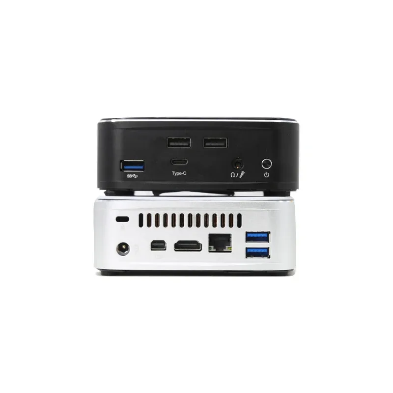 Mini PC da gioco economico I-ntel CPU Core I3 6100U 3USB3.0 Piccolo computer con ventola di raffreddamento TDP 15W
