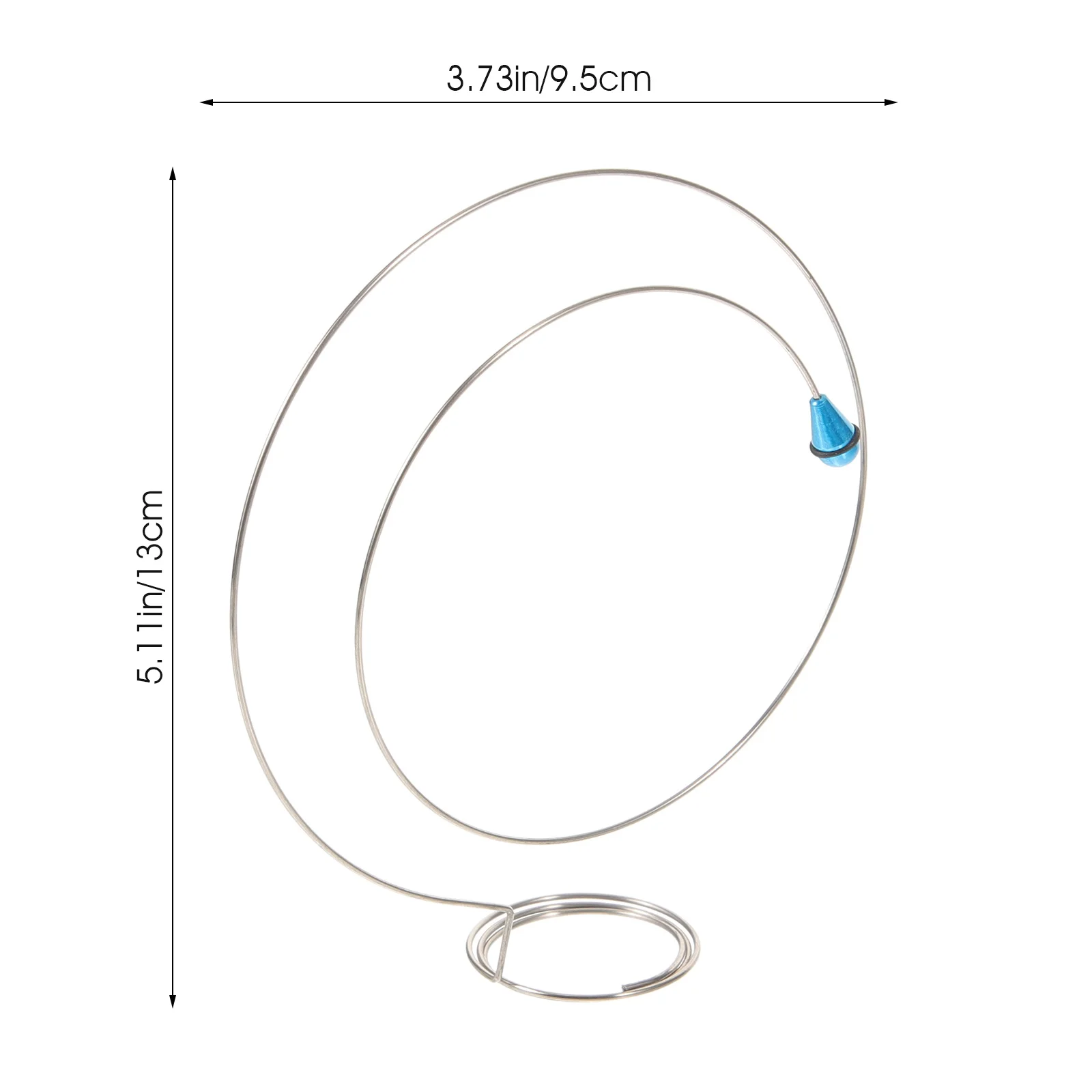 2 قطعة حامل العدسة من أسلاك الفولاذ قابل للتعديل، دعامة تثبيت صغيرة على شكل دائرة العدسة لأداة ملحقات إصلاح الساعة #5