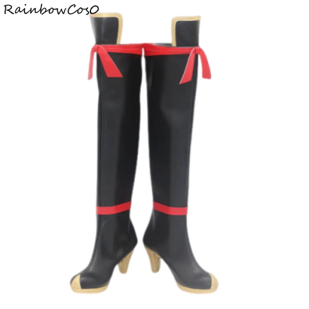 Yumeoji Fumi Revue Starlight Cosplay Shoes Boots Game Anime Halloween Christmas RainbowCos0 W4665